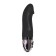 Vibrator Mystim Real Deal Neal with electrical stimulation, 16.5 cm, silicone, black color