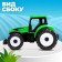 Inertial "Farmer" tractor, green color