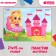 Coiling rug with non -slip coating "Princess" 21x14.8 cm