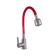 Fashun A54101+N7348 kitchen mixer, single -leaf, flexible surge, satin, red