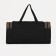 Road bag on lightning, 3 outer pockets, long belt, black color/hack