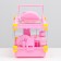 The cage for rodents "Pigzon", 31 x 24 x 30 cm, pink