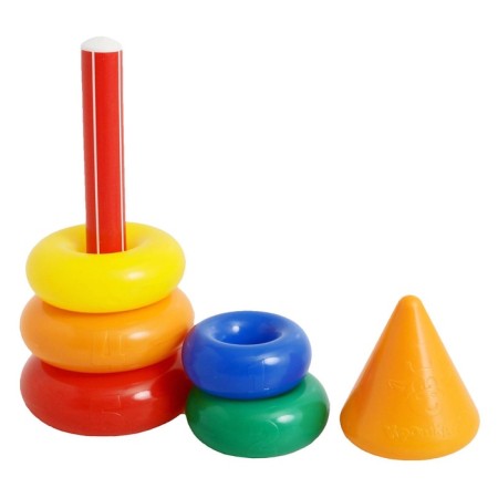 Pyramid, 5 rings with a cone-5