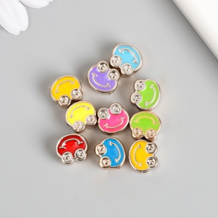 Busina for creativity plastic "Frog Muzzle" mix 0.8x1.2x1.1 cm