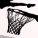 Sticker 3D Interior basketball 57*40cm