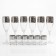 Mini-bar double "Jungle with spraying silver" 50 ml, 170 ml