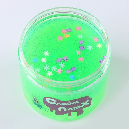 Slime Plus "Sea", with sparkles and balls, assorted-3