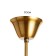Elimin chandelier 5he14 40W black and gold 56x75x56 cm Bayerlux
