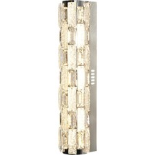 Wall lamp STILFORT 4014/09/01W Gabbana, 1x25W, LED, 500 mm, remote control, 2800-6500K, 1800LM, chromium color
