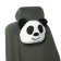 Pillow on the headrest Matech, Panda, 34 x 27 x 10 cm, white