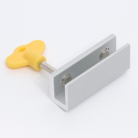 Loading and windows lock, yellow, 10 mm, 2 fasteners-4