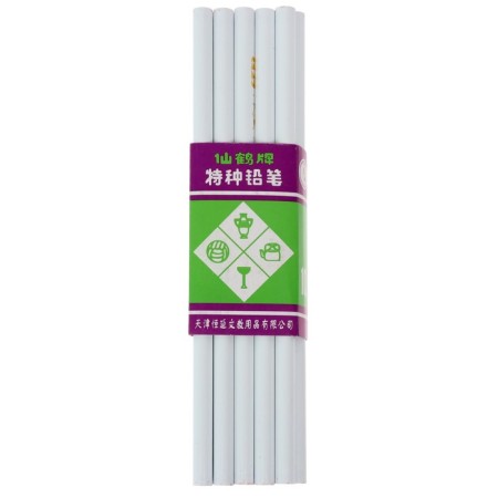 Colored pencil for different surfaces (glass, fabric, metal, plastic, rubber) white-5