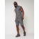 Male tracksuit, size 52-54, gray color