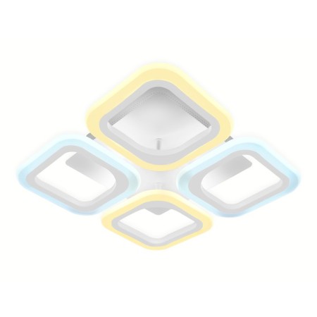 LED ceiling LED with Ambrella Light, Original, FA4371, 45 W, 3825LUM, 3000-6400K, white color, white