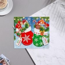 Double mini-postcard 