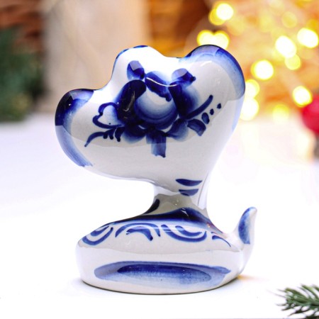 Souvenir "Big Bun" 11x9.5cm, Gzhel-2
