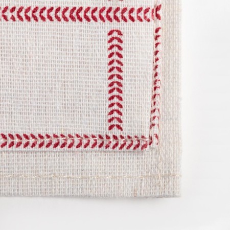 Pocket textile Ethel "From Kitchen" 2 departments, 41x20 cm-4