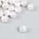Beads for creativity plastic "Pearl of irregular shape" set 20 pcs 0.8x0.8x0.8 cm 624806