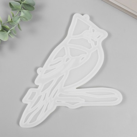 Mold Silicon "Waxing on a branch" 22.5x18x0.8 cm-2