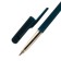 Ballic handle, 0.5 mm, blue rod, case with a transparent holder, mix