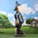 Garden figure "Police with a pig" 78x46cm
