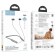 Hoco ES64 headphones, vacuum, Bluetooth, 200 mAh, gray