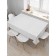 Tables on the table "Pottery compounds", rectangular, Saten, size 120x145 cm