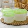 A set of food containers, 3 pcs: 700 ml, 1 l, 1.5 l, color mix
