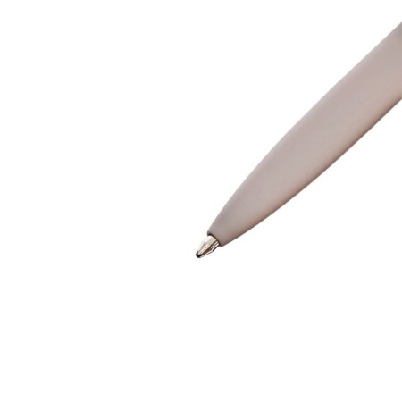 Automatic ballpoint handle, 1.0 mm, BrunovisConti San Remo, blue rod, gray metal case Soft Touch, in case-2