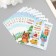 Sticker Paper "Fights with wishes" 3x9 cm sheet 10x10 cm
