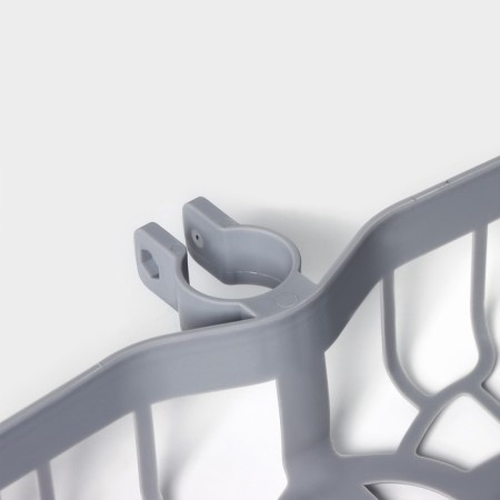 Shelf on a tap for sponges and little things, 25 × 10.5 × 5 cm, color gray color-2
