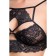 Bralett lace elongated Erolata Lingerie Collection, size 50-52, black color