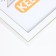 Photo frame Plastic "Watercolor" 21x30 cm, white