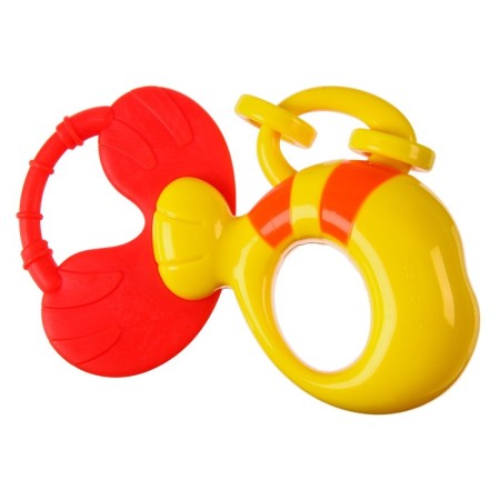 Rattle "fish" with elastic elements, crush me-4