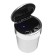 Torso car ash with backlight, chrome