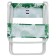 Folding stool, tropical leaves