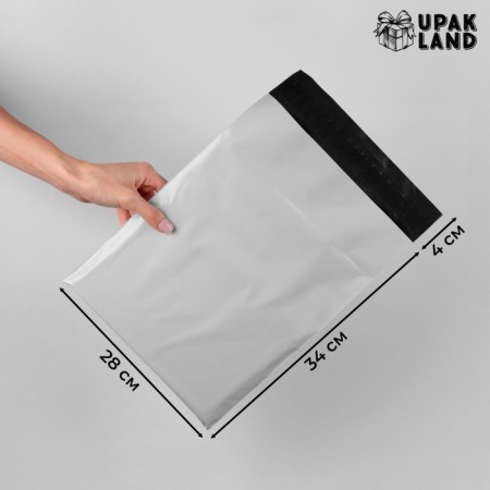 Courier bag with an adhesive valve, 28 x 38 cm, set 50 pcs