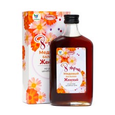 Honey balm Altai female, March 8, 250 ml