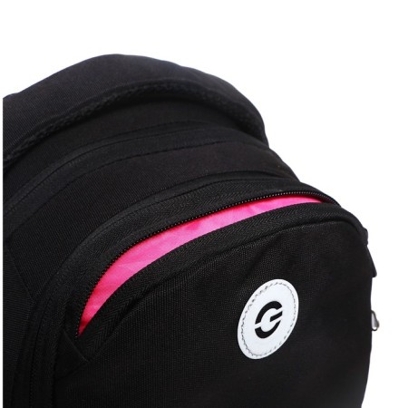 Youth backpack 40 x 29 x 20 cm, Grizzly, ergonomic back, laptop department, black-8