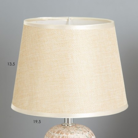 Daphne table lamp E14 40W Beige-golden 20x 20x33 cm Risalux-3