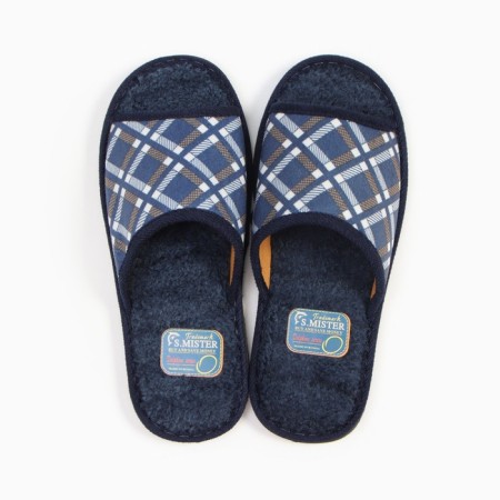 Male slippers, blue size 40/41-1
