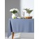 The tablecloth of Ethel Agate 150x180 cm, cell-blue, 100% p/e