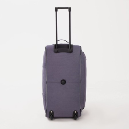 Road bag on wheels, lightning department, 3 outer pockets, gray color-2