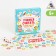 The board game "Learning to count. Mathematical cubes. Step 1 ", 6+