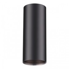 Lamp of the overhead Novotech. Unite, 50W, GU10, 200x80x80 mm, black color