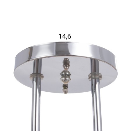 Chandelier "Adayn" BP 2x40W E27 Chrome Model: 2612371-4