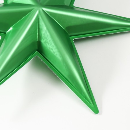 Figure "Star of Pereniamus" Little Green metallic, 31x35.5 cm-3