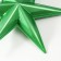 Figure "Star of Pereniamus" Little Green metallic, 31x35.5 cm