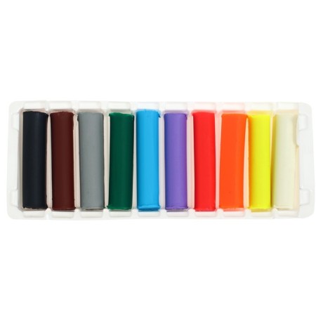 Soft plasticine (wax), 10 colors, 150 g, Globus, with aloe vera, with a stack-1