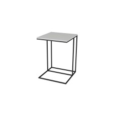 The attached Highgrets, 500 × 500 × 705 mm, metal, MDF, white color, white